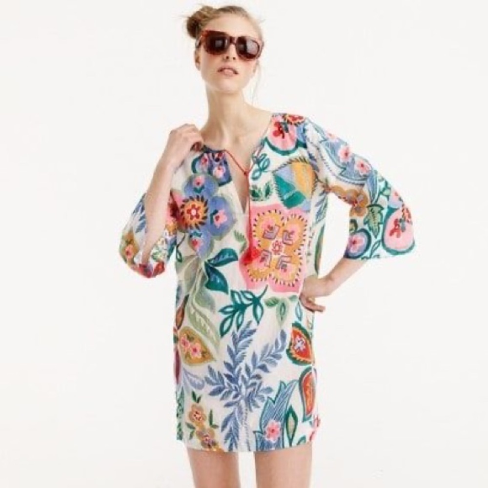 J Crew Ratti Rossignol Cover Up, Size XL